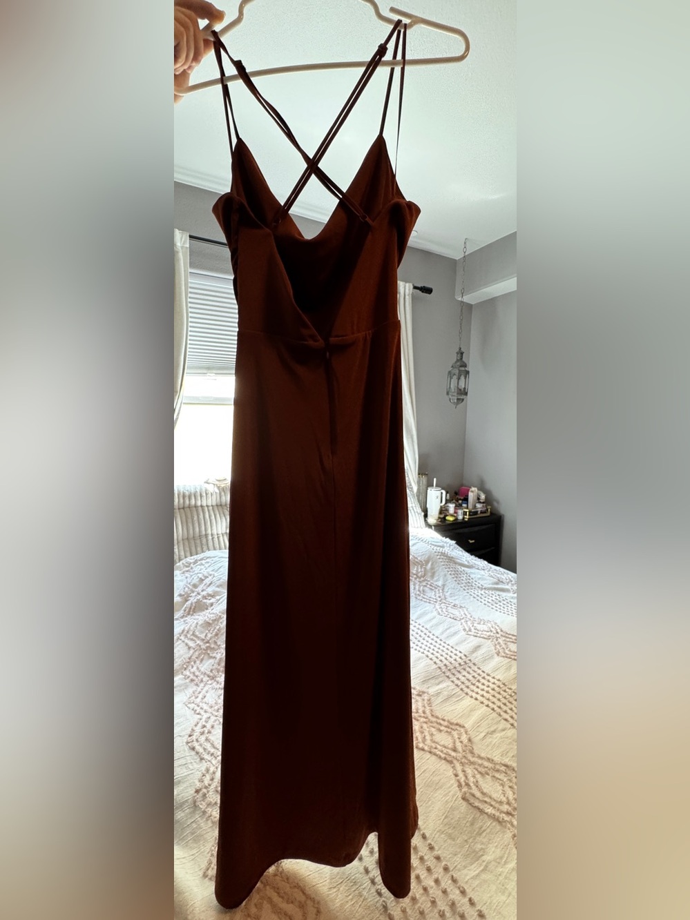 Jason Wu Rust Maxi Dress with Front Slit